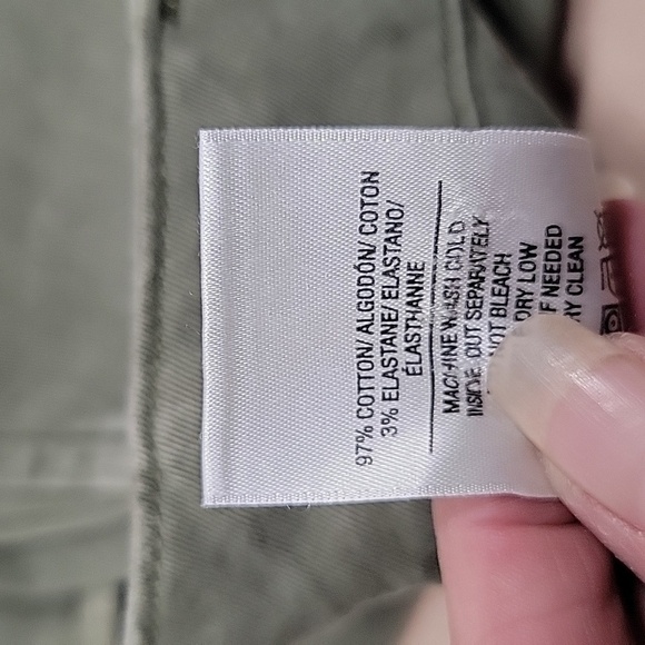 Hudson, Size 31, Olive / Army Green Denim Mini Skirt, Excellent Used Condition - Picture 10 of 10